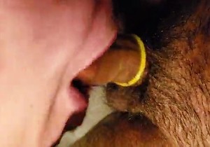 Sweaty loving with a dark-haired bitch in HQ